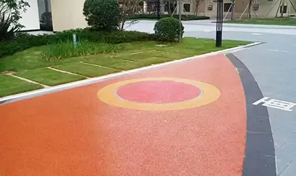 佛山高明透水混凝土工程